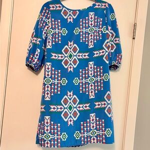 Maude scoop back southwest style dress